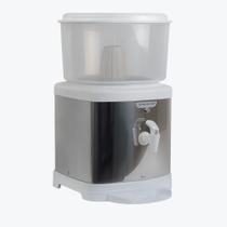 Bebedouro de Água com Filtro em Inox com Base De Barro e Suporte armazenamento 6L