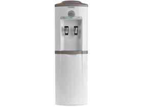 Bebedouro de Água de Coluna Esmaltec Refrigerado por Compressor Branco 220V Opções de temperatura Natural/Gelada