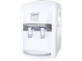 Bebedouro de água gelada compressor latina br355 branco e fumê 220v