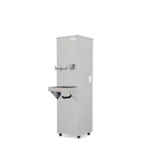 Bebedouro de Água Industrial Inox 25 Litros 1 Torneira Natural e 1 Jato Gelado Blue Mais Filtro de Brinde