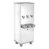 Bebedouro de água Industrial Inox 50 Litros três Torneiras 60HZ LIC025 Libell