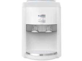 Bebedouro de água refrigerada latina br335 branco e fumê bivolt