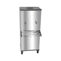 Bebedouro de Coluna Industrial 2 Torneiras 50 Litros Frisbel RAO5 Inox 220V