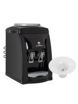 Bebedouro de Mesa Furador Galão Refrigerado Preto Inox Karina