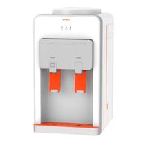 Bebedouro de Mesa Galão Spirit Eletrônico Branco e Laranja 127V