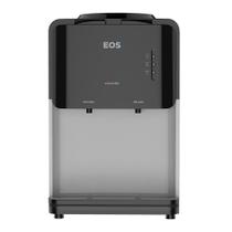 Bebedouro de Mesa para Garrafão EOS Mineralle Compacto com Compressor Preto EBC03P 110V