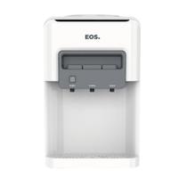 Bebedouro de Mesa para Garrafão EOS Mineralle Eletrônico Água Quente, Fria e Natural Branco EBE06QB 220V