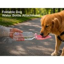 Bebedouro Dobrável Garrafa Pet Cachorro Passeio Viagem Bebedouro Dobrável Garrafa Pet Cachorro Passeio Viagem