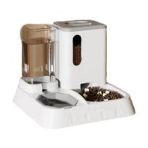 Bebedouro E Comedouro Alimentador Automático Gravidade Pet Cães e Gatos Bebedouro E Comedouro Alimentador Automático Gravidade Pet Cães e Gatos