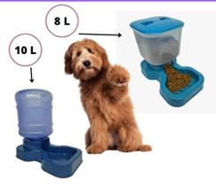 Bebedouro e Tratador - Kit - Para Cachorros Automático.