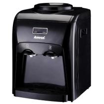 Bebedouro Eletrônico Amvox ABB 240 Black Água Gelada e Natural, Compacto, 0,6L, Baixo Consumo, Preto
