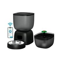 Bebedouro Fonte Água e Comedouro Programável WiFi Automático Pet Bebedouro Fonte Água e Comedouro Programável WiFi Automático Pet