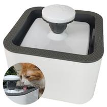 Bebedouro Fonte Agua Filtro Gatos 2.5 litros Cachorro caes Pet Bomba dagua