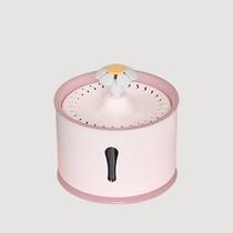 Bebedouro Fonte Água Pet Elétrico Gato Cachorro Dispenser Filtro Silencioso LED 2,4L -PS0803