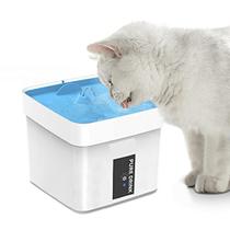 Bebedouro Fonte Água Sensor Automático 1,5 Litros Pet Gato Cachorro Cães Filtro Limpeza Purificada Animais de Estimação - TATUDEBOA