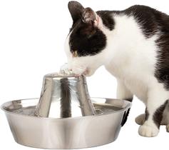 Bebedouro Fonte de Aço Inoxidável para Cães e Gatos PetSafe