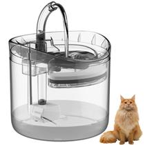 Bebedouro Fonte de Agua Cao Gato Cachorro Pet 2 Litros Animal de Estimaçao Filtro Agua Fresca USB Silencioso Automatico
