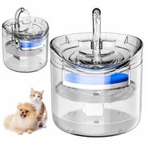 Bebedouro Fonte de Agua Gato Cao Cachorro Pet Animal de Estimaçao Reservatorio 2 Litros Automatico Nivel de Agua USB Silencioso Hidrataçao