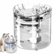 Bebedouro Fonte de Agua Gato Cao Cachorro Pet Reservatorio 2 Litros USB Animal de Estimaçao Nivel de Agua Automatico Silencioso Hidrataçao