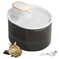 Bebedouro Fonte de Agua Gato Cao Pet Cachorro Animal de Estimaçao Sensor Movimento Presença Reservatorio 3 Litros Bateria Recarregavel USB Silencioso Bebedouro Fonte de Agua Gato Cao Pet Cachorro Animal de Estimaçao Sensor Movimento Presença Reservatorio 3 Litros Bateria Recarregavel USB Silencioso