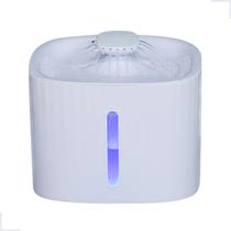 Bebedouro Fonte de Água Pet 3L Automático com LED Filtro Para cães e Gatos