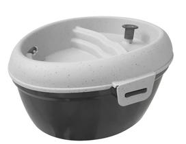 Bebedouro Fonte Elétrica para Cães e Gatos 6 litros de água Aquadog PetFlex Preta 6L Bebedouro Fonte Elétrica para Cães e Gatos 6 litros de água Aquadog PetFlex Preta 6L