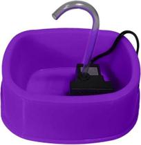 Bebedouro Fonte Gato Cachorro 1 Lt Bivolt Roxo Avipet