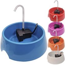 Bebedouro Fonte Gatos Cachorros Cães 1 Litro Filtro Carvão Ativado Little Mec Pet Bivolt Azul