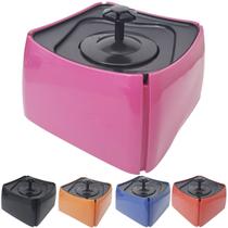 Bebedouro Fonte Gatos Cachorros Cães 1,8L Filtro Carvão Ativado Cat Dog Mec Pet Bivolt Rosa