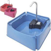 Bebedouro Fonte Gatos Cachorros Cães 1L Filtro Carvão Ativado Little Dado Mec Pet Bivolt Azul Bebedouro Fonte Gatos Cachorros Cães 1L Filtro Carvão Ativado Little Dado Mec Pet Bivolt Azul