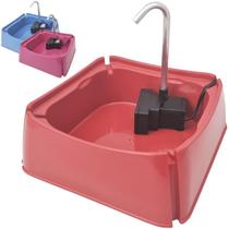 Bebedouro Fonte Gatos Cachorros Cães 1L Filtro Carvão Ativado Little Dado Mec Pet Bivolt Vermelho Bebedouro Fonte Gatos Cachorros Cães 1L Filtro Carvão Ativado Little Dado Mec Pet Bivolt Vermelho