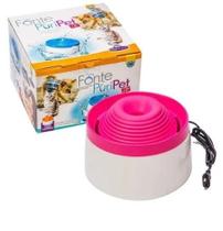 Bebedouro Fonte Para Cães E Gatos Puripet 2 Litros 220V Azul