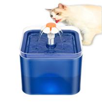 bebedouro fonte para gatos pet automático com filtro água - mmcomercio
