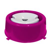 Bebedouro Furacao Pet Pelos Longos Classic 1L Rosa