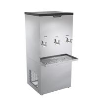 Bebedouro Industrial 100L Inox 2 Torneiras Geladas 1 Natural Venâncio