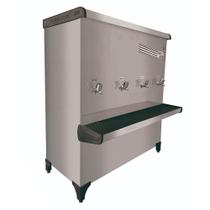 Bebedouro Industrial 200 litros em Inox Acqua Gelata 4 torneiras PRE200 Purificador Industrial 200L com Filtro
