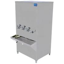 Bebedouro Industrial 200L Inox 3 Torneiras e 1 Jato 220V