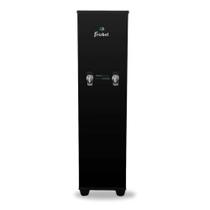 Bebedouro Industrial Coluna Frisbel 25 Litros 1 Torneira Gelada e 1 Natural Black - 110V