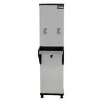 Bebedouro Industrial Coluna Knox 25L 2 Torneiras Geladas Inox 220V (KX02-D 2T)