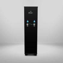 Bebedouro Industrial de Coluna 25 Litros Natural E Gelada Preto Frisbel 127v