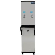 Bebedouro Industrial de Coluna Knox 25 Litros 2 Torneiras Geladas Inox - 220V Bebedouro Industrial de Coluna Knox 25 Litros 2 Torneiras Geladas Inox - 220V