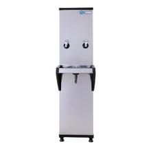 Bebedouro Industrial de Coluna Knox 25 Litros com Boia e Filtro 2 Torneiras Inox KX02D 220V