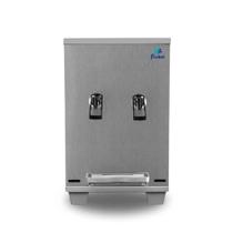 Bebedouro Industrial de Mesa Frisbel 10 Litros 1 Torneira Gelada e 1 Natural Aço Escovado - 110V