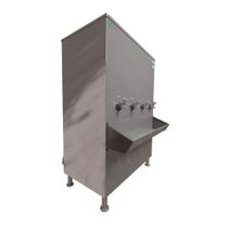 Bebedouro Industrial de Piso BIXBP200 em Aço Inox Polido 200L c/ 4 Torneiras - Nardin