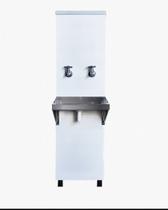Bebedouro Industrial Inox 25 Litros com Filtro 2 Torneiras Água Gelada e Natural 127V Bebedouro Industrial Inox 25 Litros com Filtro 2 Torneiras Água Gelada e Natural 127V