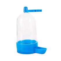 Bebedouro Jel Plast Pet Piu Azul para Pássaros - Tamanho Grande