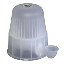 Bebedouro p/ cães Vida Mansa Polipropileno2 L -Transparente