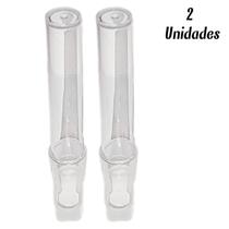 Bebedouro Palito Rolezinho Passeio Cristal 15ml sem Presilha - Passaros Coleiro Curio Birds Aves