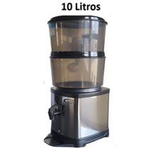Bebedouro Para Agua Filtro Para Agua Inox Com Base De Barro Bebedouro Para Agua Filtro Para Agua Inox Com Base De Barro