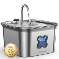 Bebedouro para Animais FEELNEEDY 2,8L Aço Inoxidável Bebedouro para Animais FEELNEEDY 2,8L Aço Inoxidável